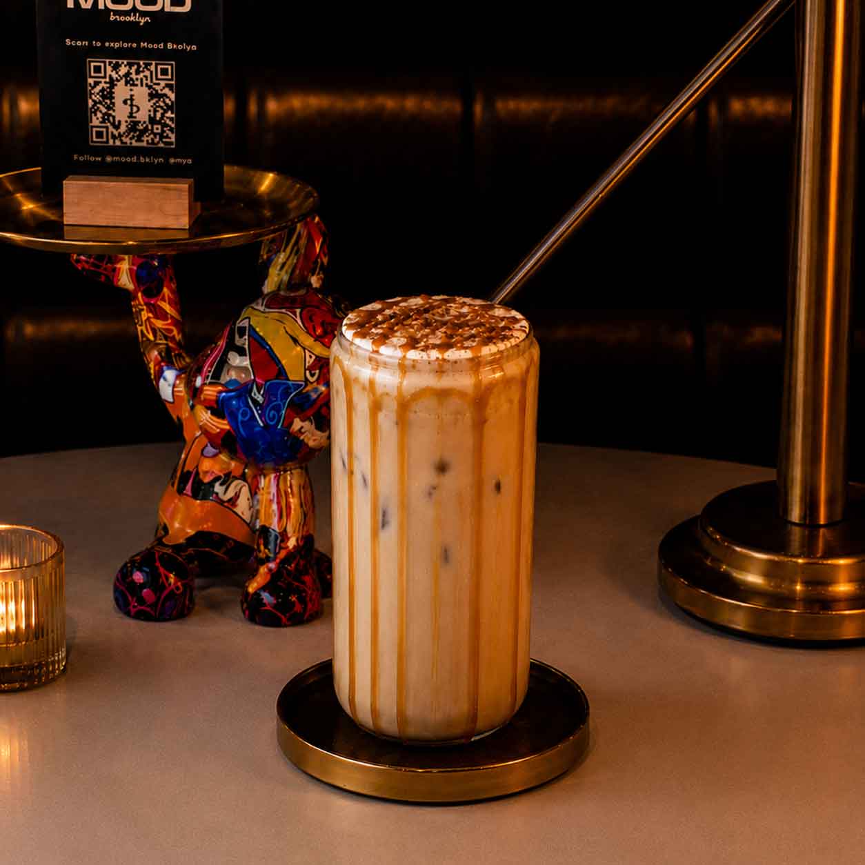 Iced Caramel Latte